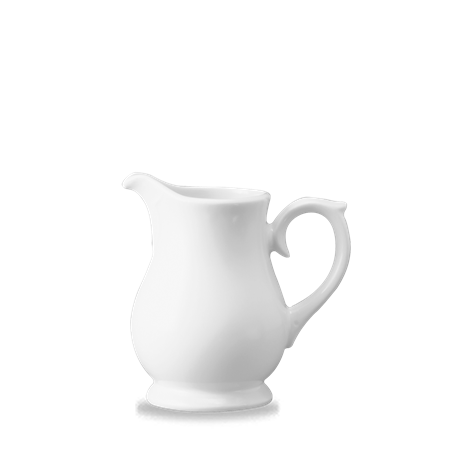 White Sandringham Jug 0.5Pt